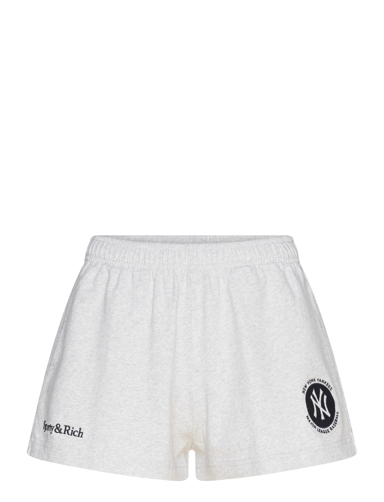 Sporty & Rich Major League Disco Short, S, Grey, Sport Shorts > Sport Sweat Shorts, Dame