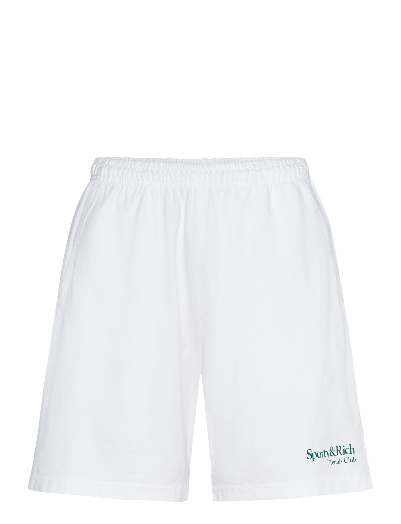Sporty & Rich Play Tennis Gym Short, XS, White, Shorts > Afslappede Shorts, Dame