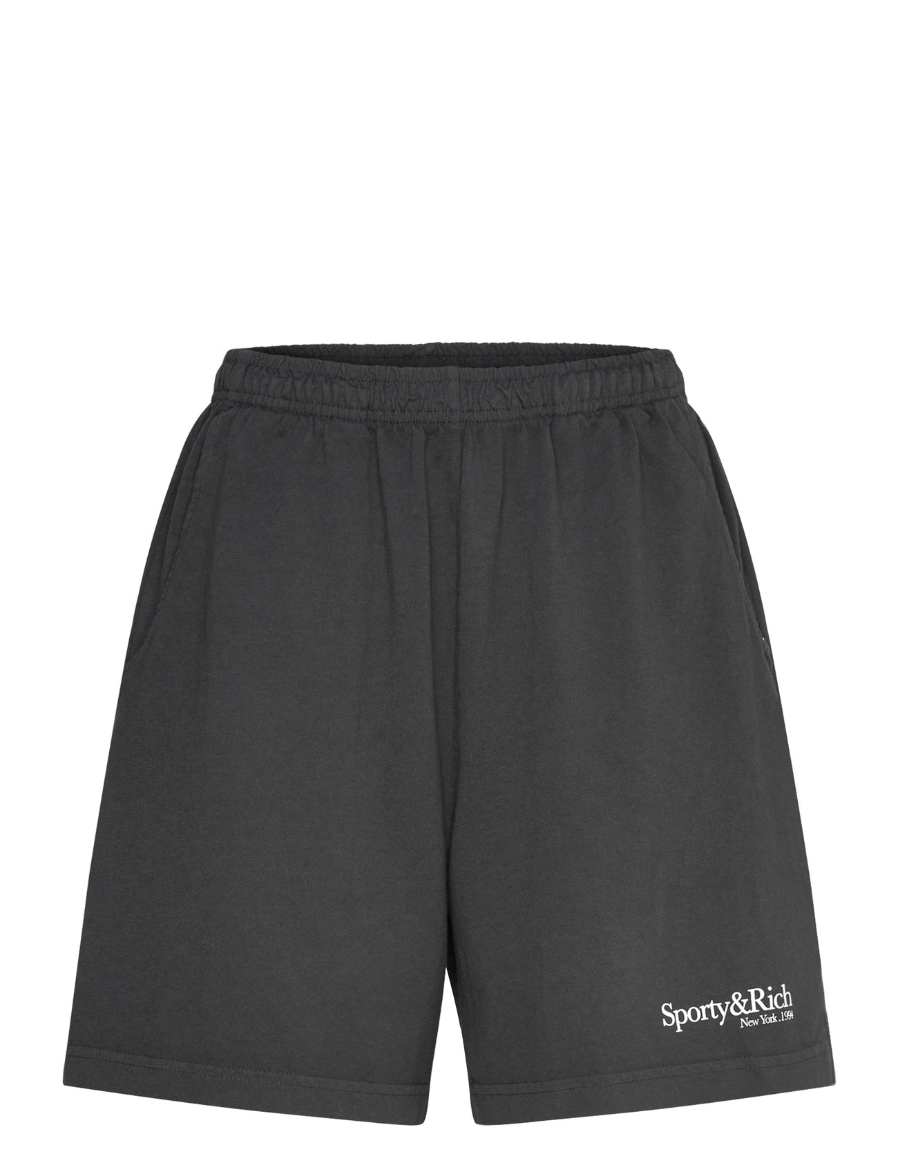 Sporty & Rich Hwcny Gym Short, S, Grey, Shorts > Svedeshorts, Dame