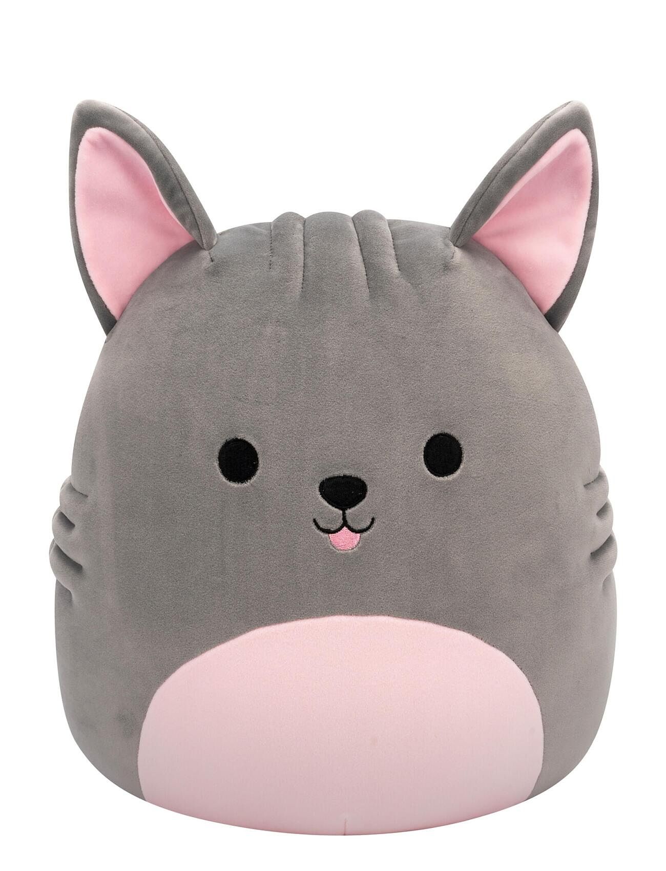 Squishmallows 30 Cm P21 Aphrodite Dog Toys Soft Toys Stuffed Animals Grey Squishmallows