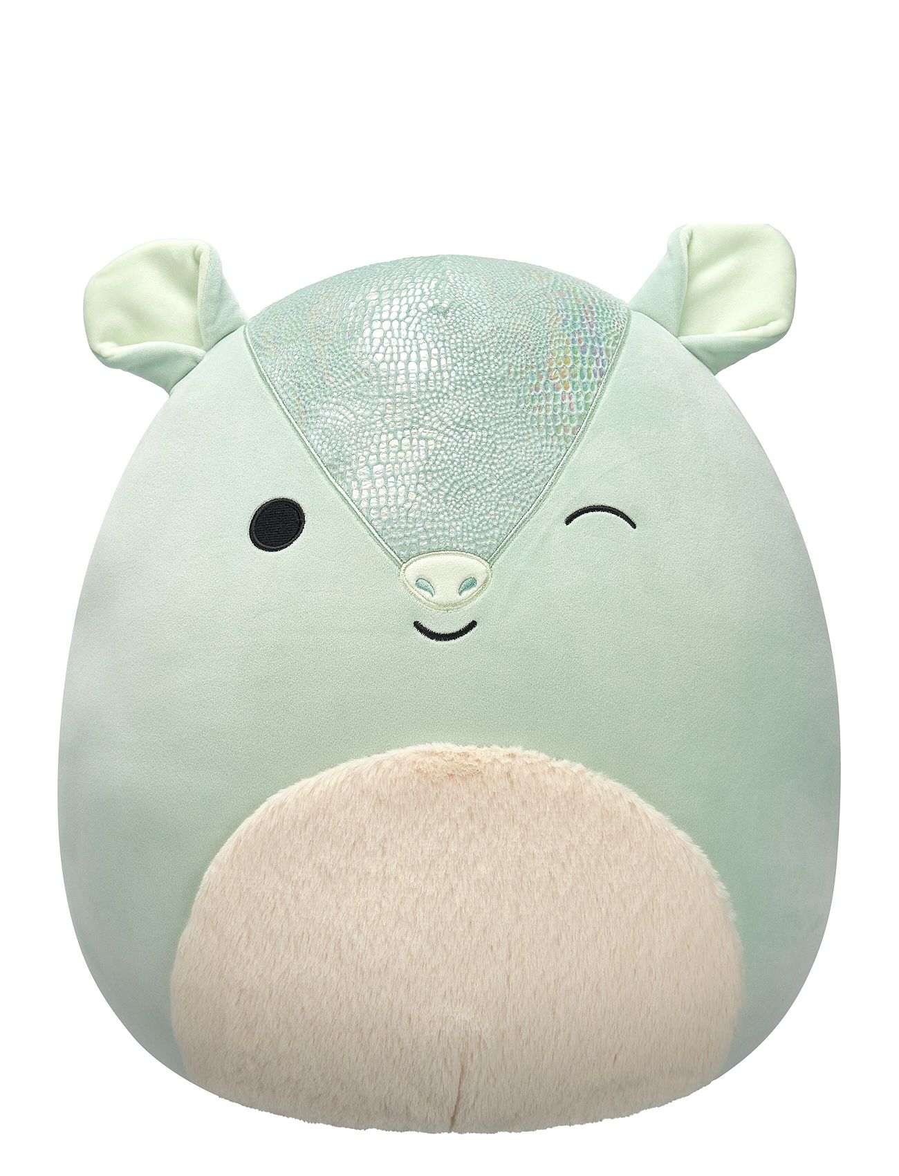 Squishmallows Squishmallows 40 cm P21 Arilla Armadillo, 40 cm, Green, Soft Legetøj > Stuffed Animals, Børn