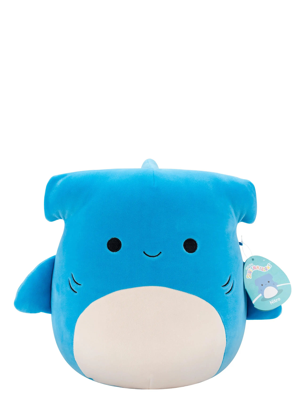 Squishmallows 30 Cm P23 Nitro Hammerhead Shark Toys Soft Toys Stuffed Animals Blue Squishmallows