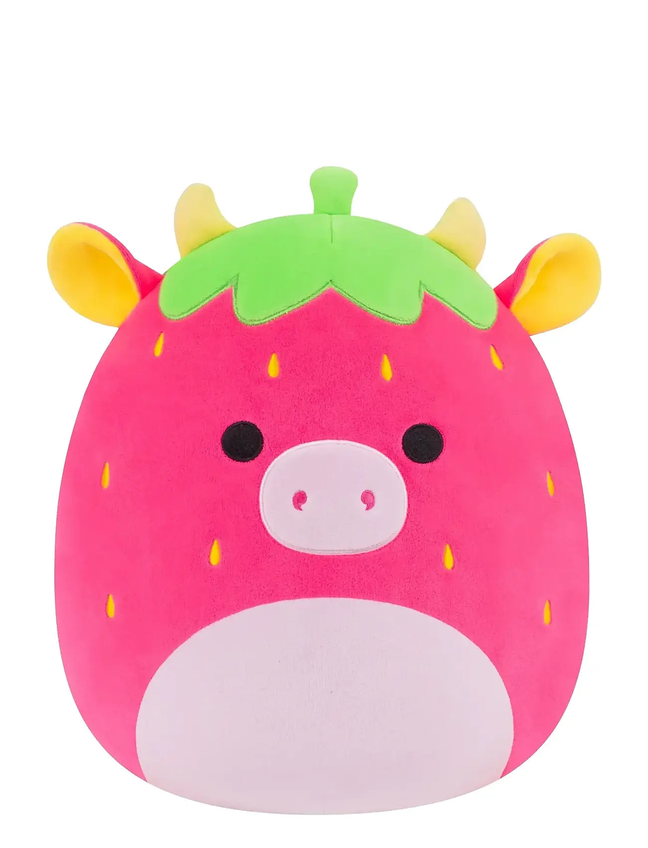 Squishmallows Squishmallows 30 cm P24 Cleary Cow, 30 cm, Pink, Soft Legetøj > Stuffed Animals, Børn