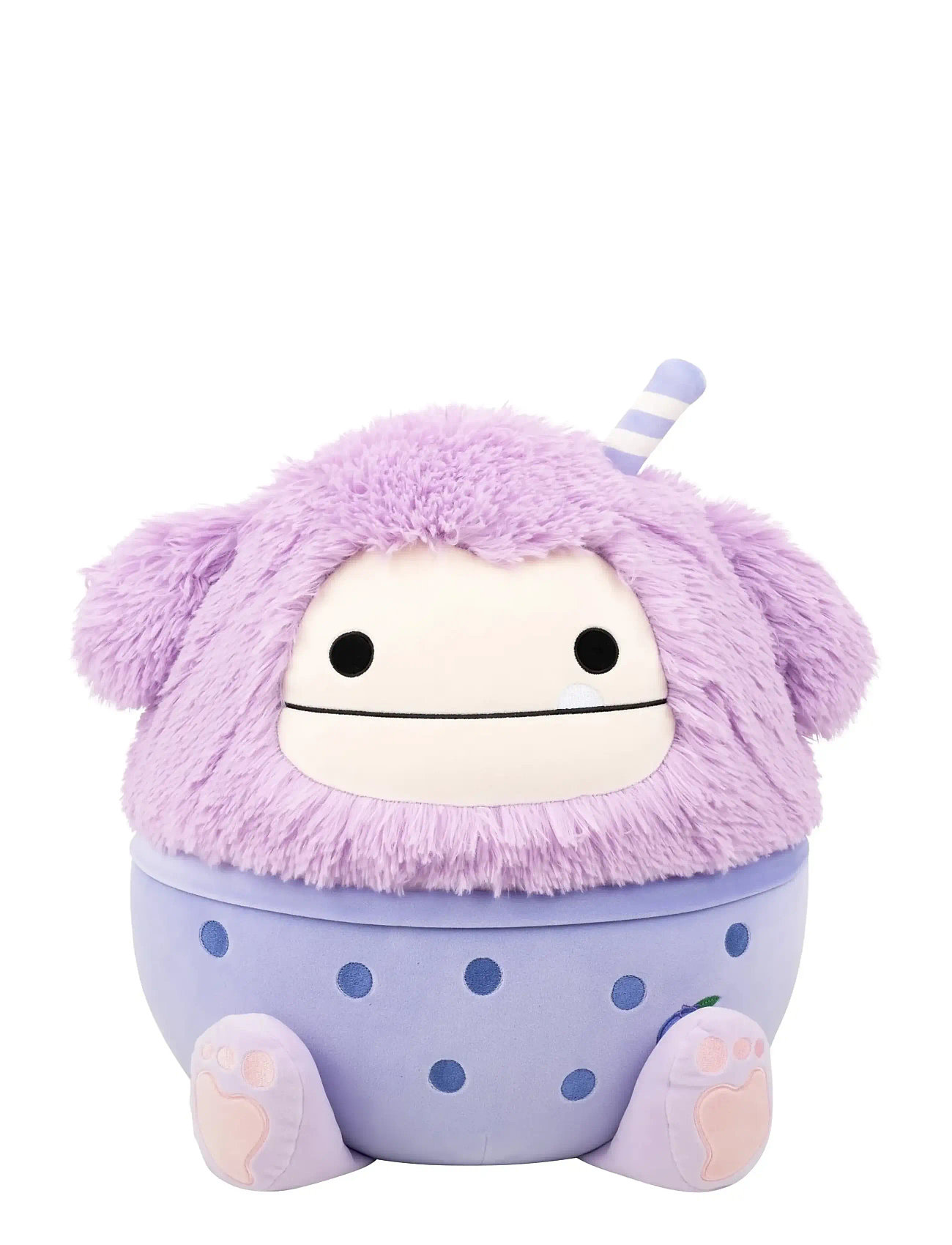 Squishmallows Squishmallows 40 cm P25 Dilka Bigfoot, 40 cm, Purple, Soft Legetøj > Stuffed Legetøj, Børn