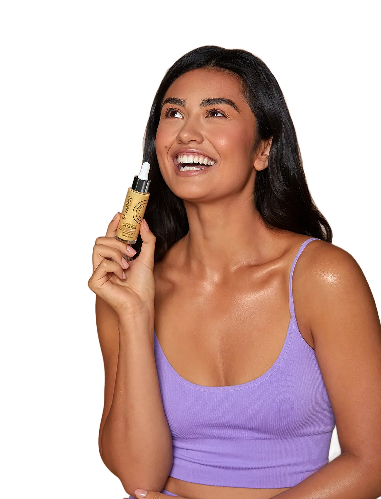 St. Moriz Pro Prime & Glow Face Tan Serum Light 25 ml, 25 ml, Nude, Ansigt > Serum, Dame