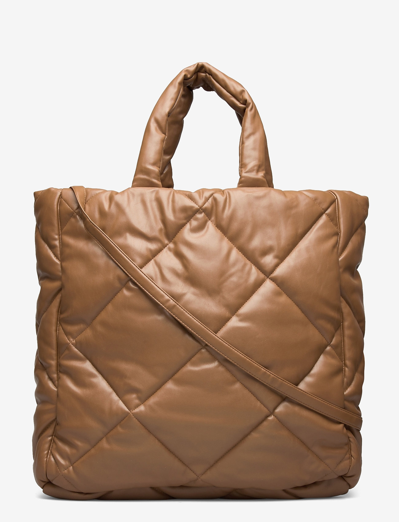 Stand Studio - Assante Diamond Bag - shoulder bags - taupe10600 - 0