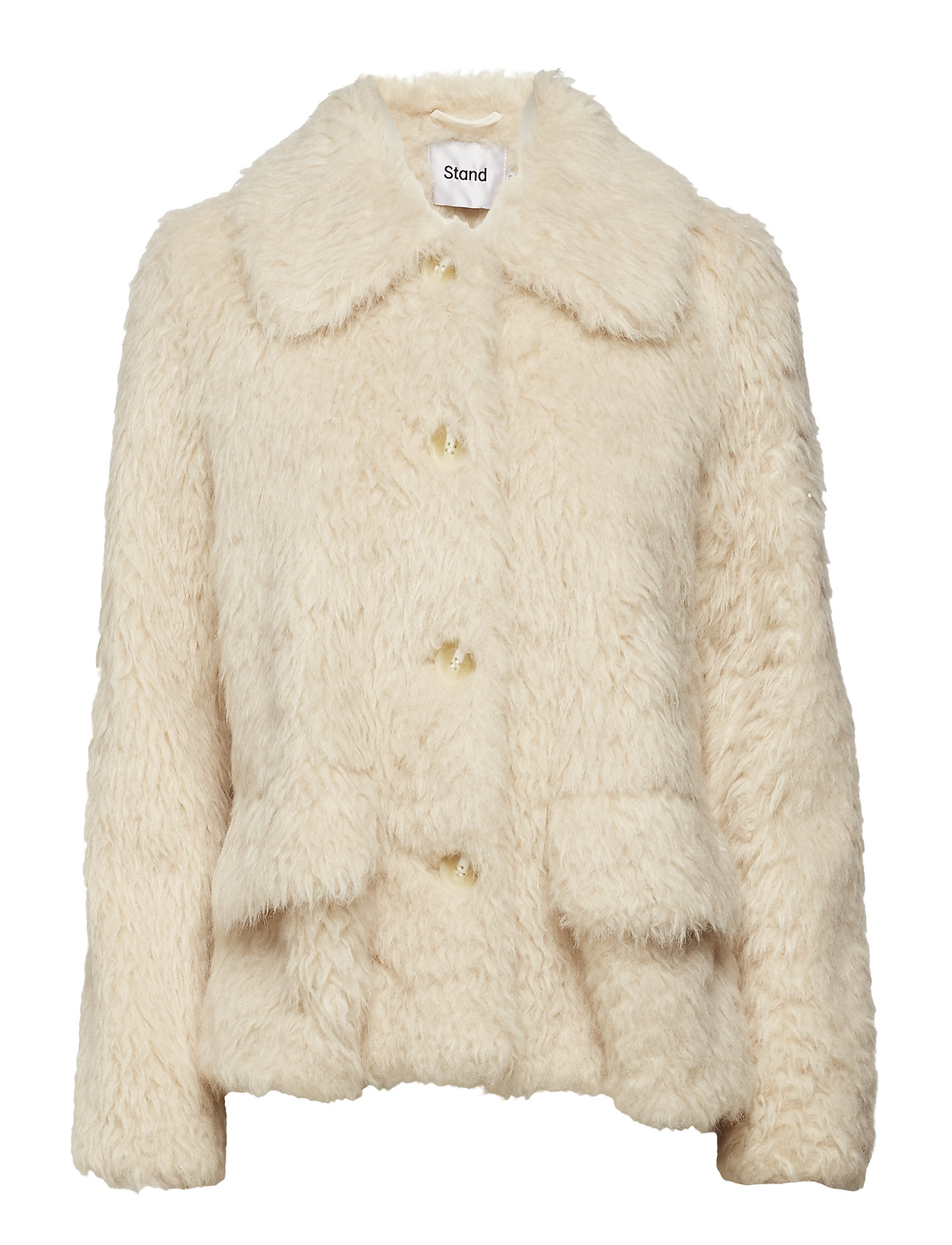 Noemie Jacket Jasje Creme Stand stand kopen in de aanbieding