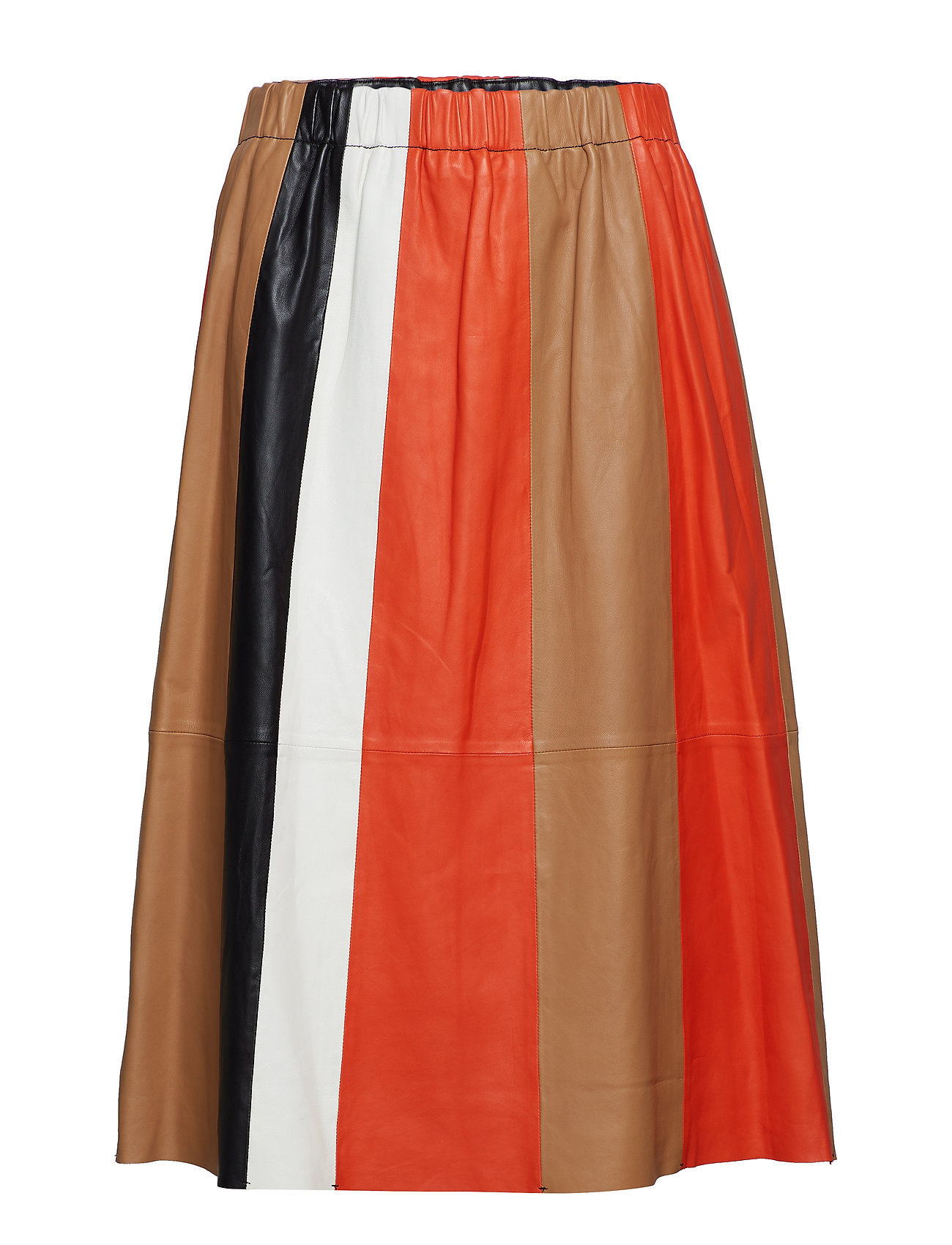 Eliana Skirt Rok Knielengte Oranje Stand stand kopen in de aanbieding