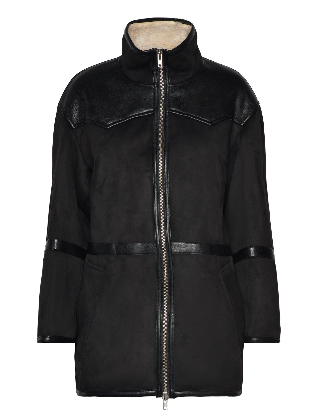 Rylee Jacket Outerwear Faux Fur Black Stand Studio