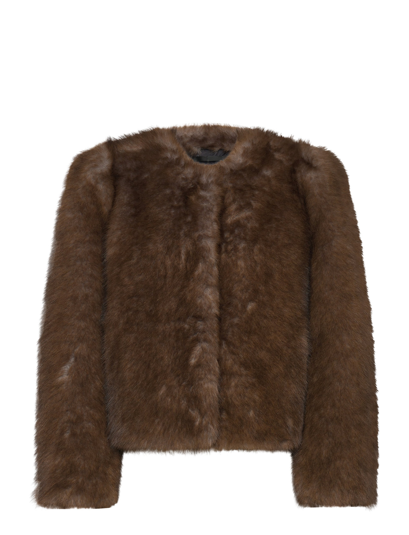 STAND STUDIO Sadie Cropped Jacke Braun - 38 - Damen