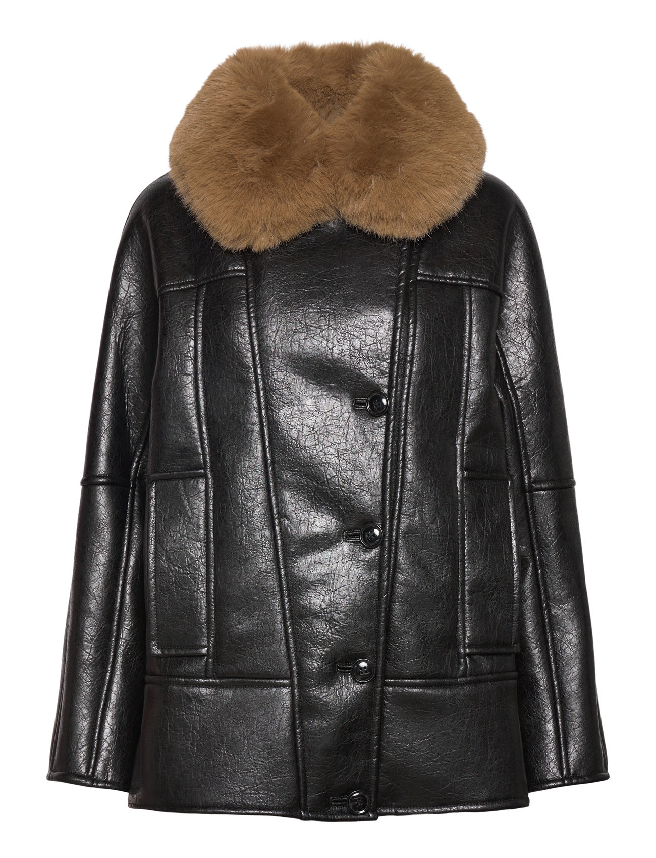 STAND STUDIO Kiti Mantel Schwarz - 38 - Damen