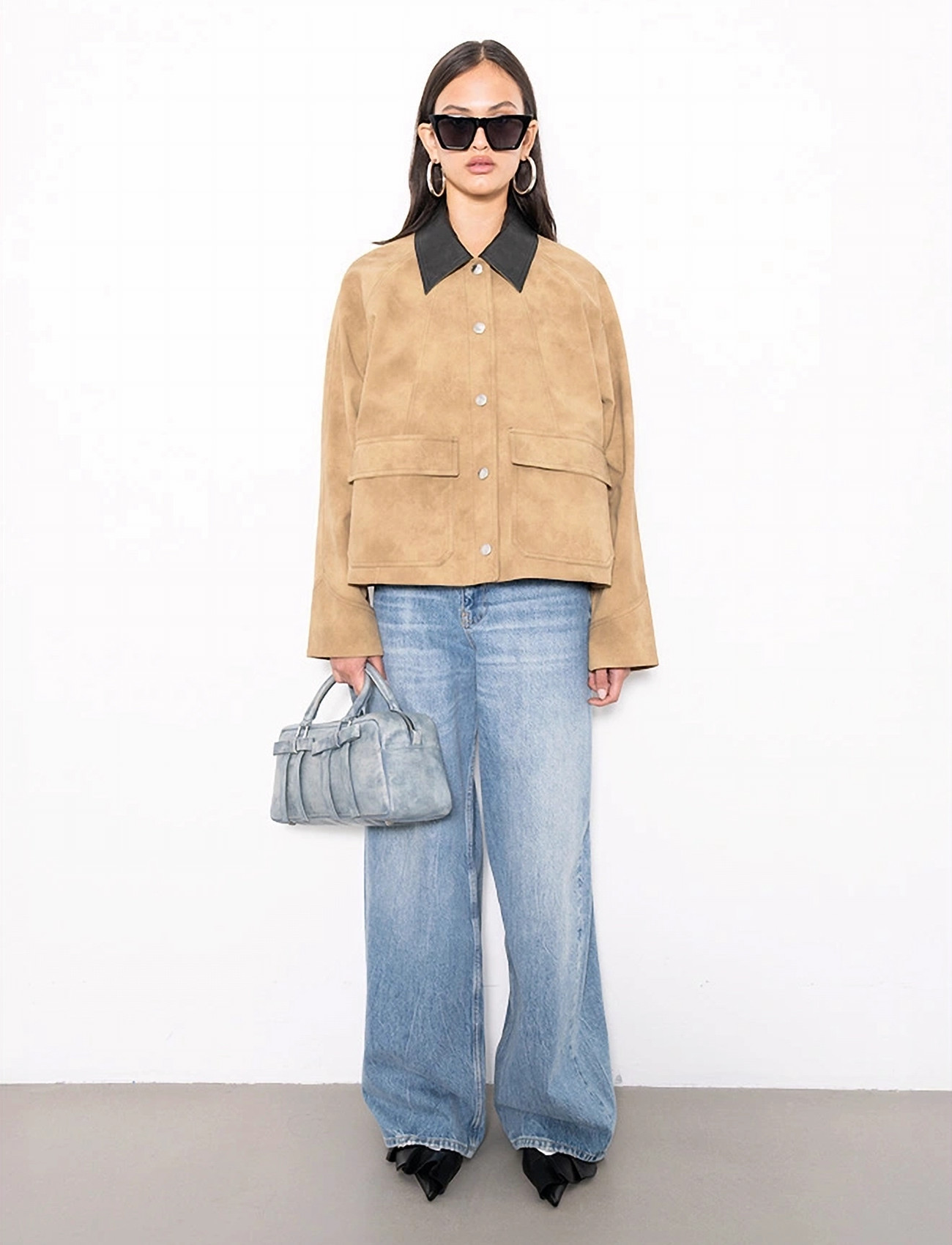 Stand Studio Wilhelmina Jacket, 34, Brown, Jakker > Let Sommerjakke, Dame