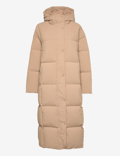 Nylah Coat - padded coats - beige