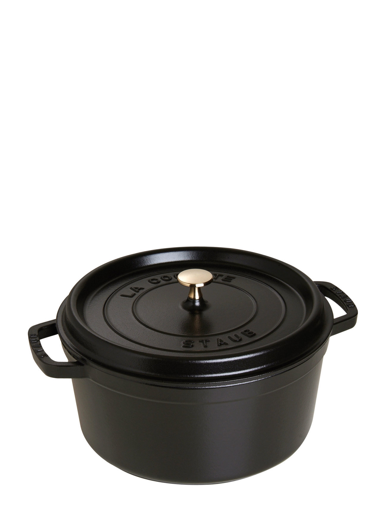 STAUB La Cocotte - Rund Cast Iron Schwarz - 6.7L - Unisex