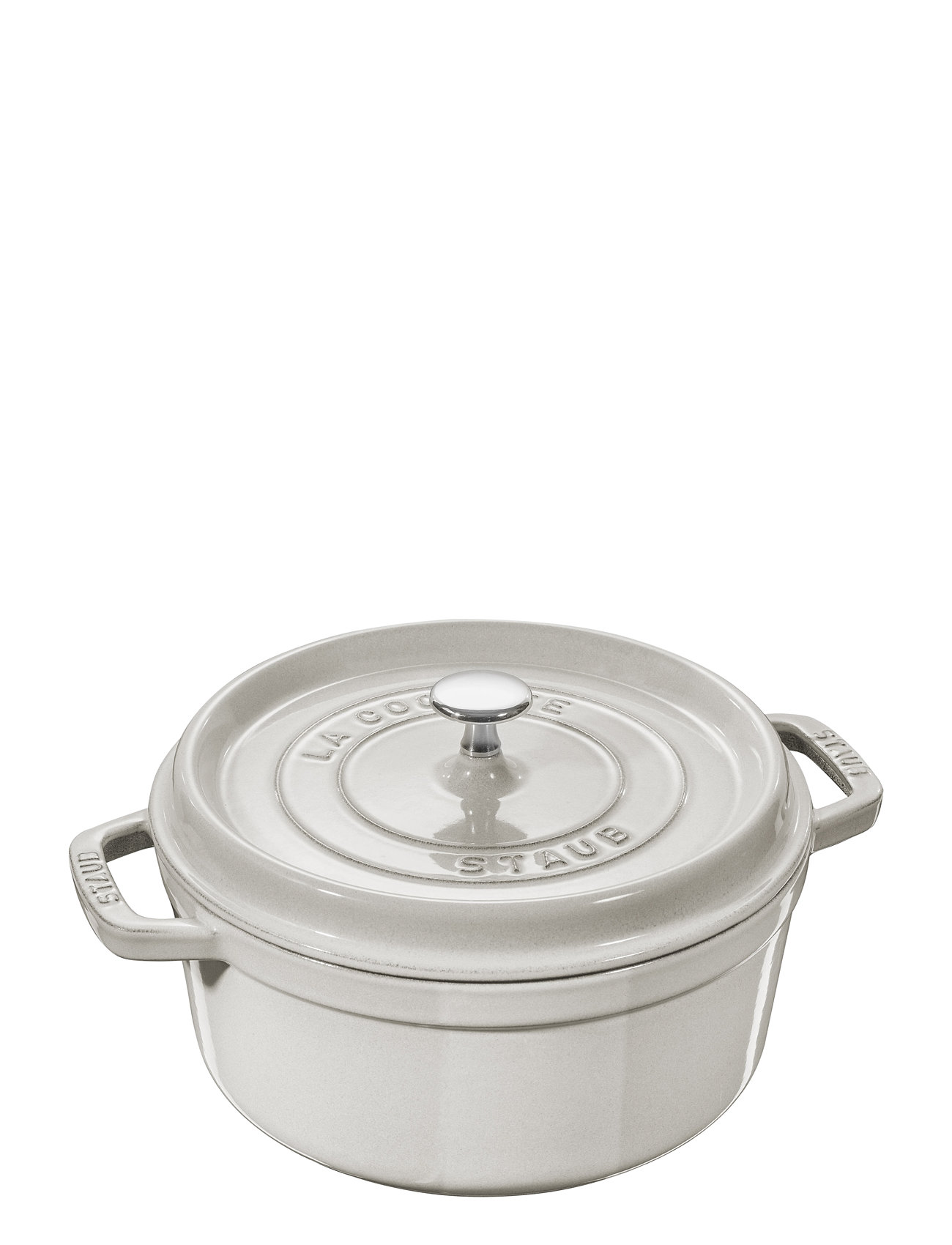 STAUB La Cocotte - Rund Cast Iron Cream - 2.6L - Unisex