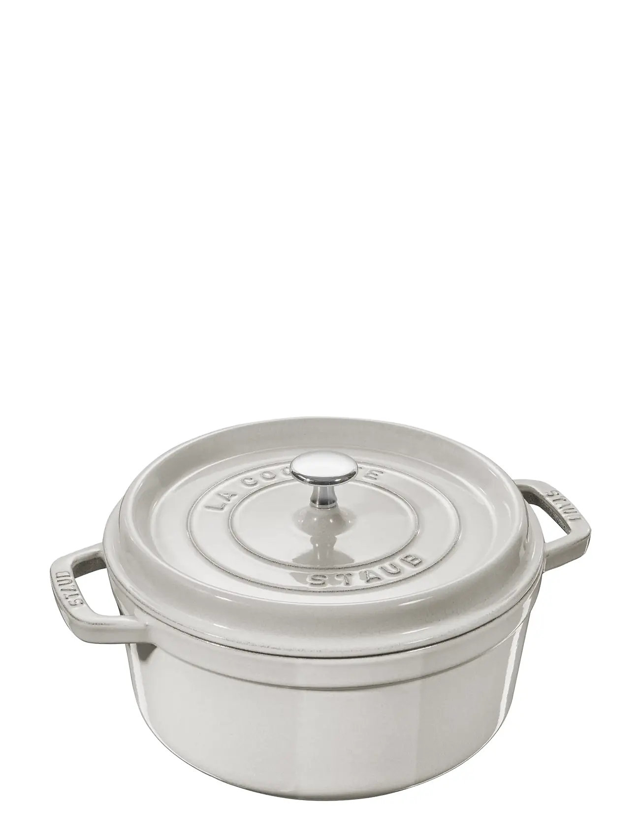 STAUB La Cocotte - Rund Cast Iron Cream - 3.8L - Unisex