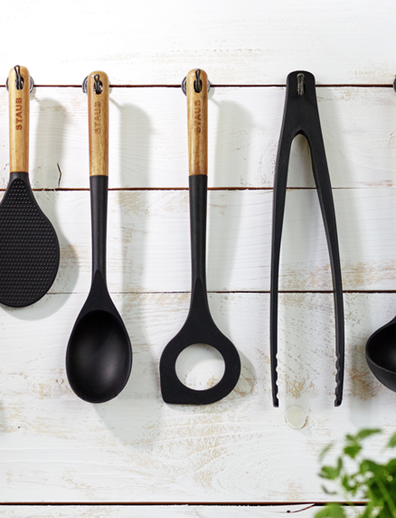 STAUB Risotto Spoon, One Size, Black, Køkkenredskaber > Skeer Og Øser, Unisex