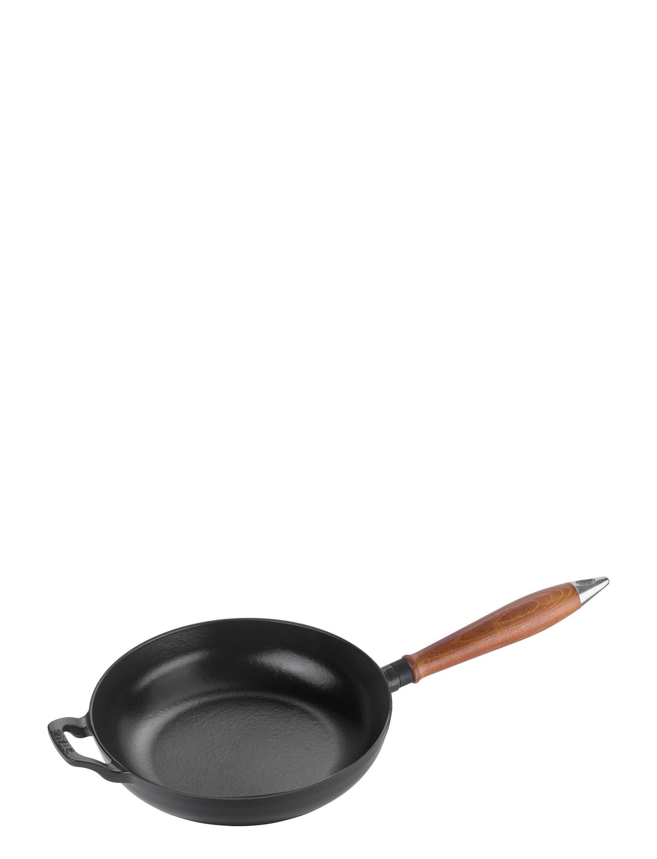 STAUB Vintage Frying Pan With Wooden Handle Schwarz - Ø 24 Cm - Unisex