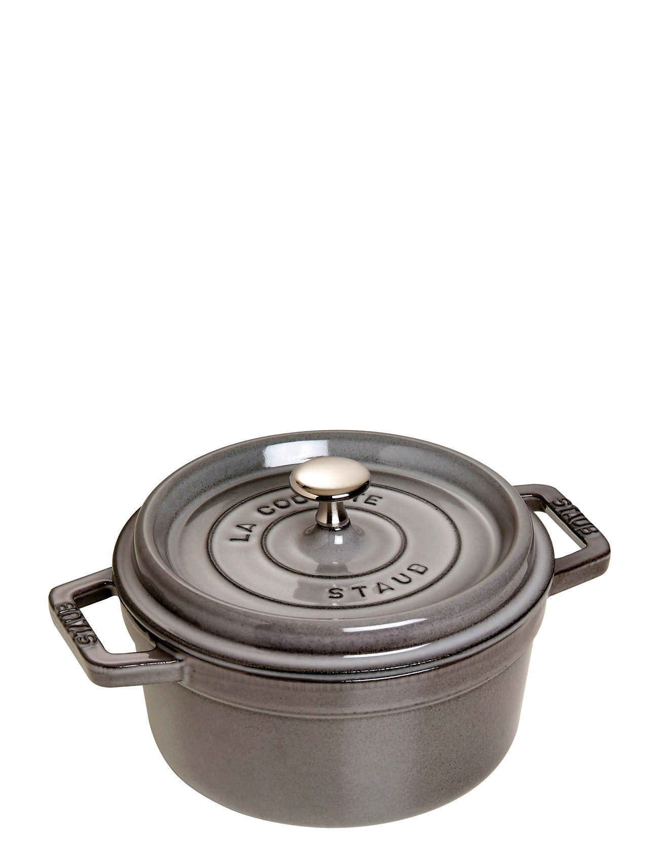 STAUB La Cocotte - Rund Cast Iron Grau - 2.2L - Unisex