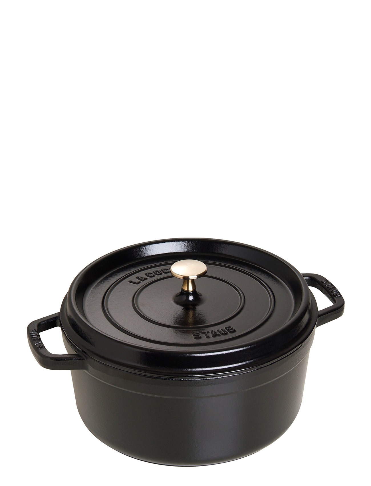 STAUB La Cocotte - Rund Cast Iron Schwarz - 5.2L - Unisex