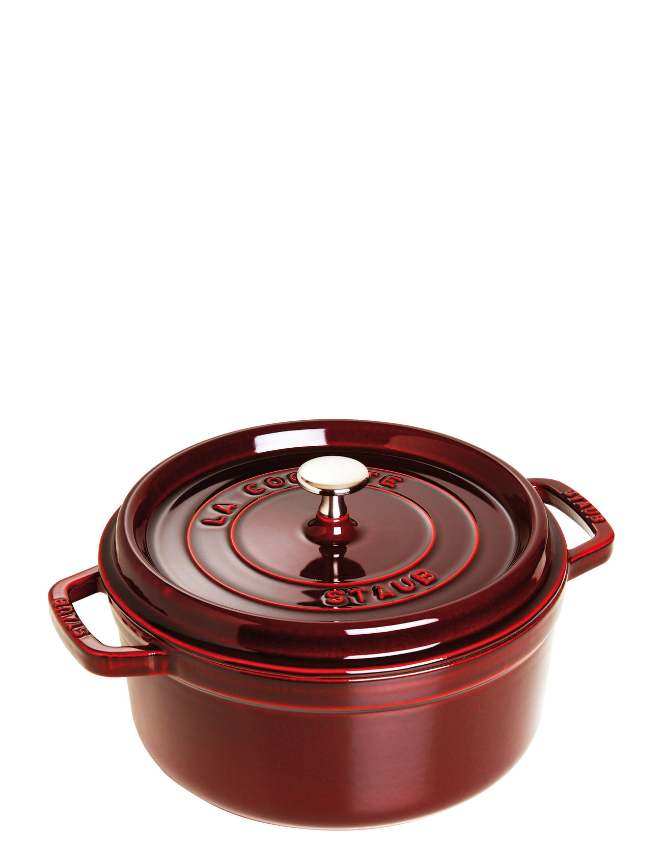 STAUB La Cocotte - Rund Cast Iron, 3 Layer Enamel Rot - 5.2L - Unisex
