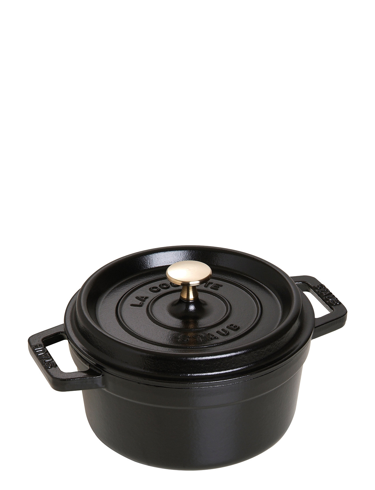 STAUB La Cocotte - Rund Cast Iron Schwarz - 2.2L - Unisex
