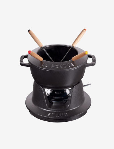 Fondue set - fondue - black