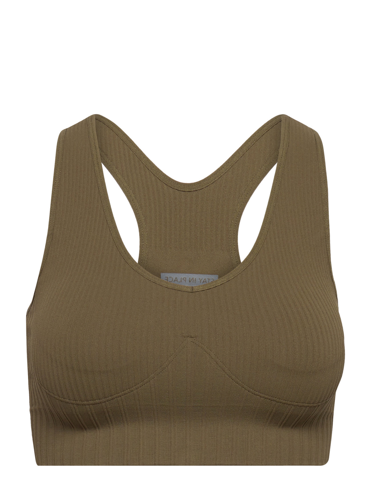 Seamless Comfy Sports Bra Lingerie Bras & Tops Sports Bras - ALL Grön Stay In Place