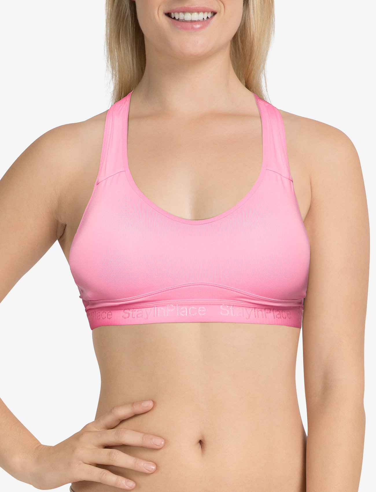 bright sports bra