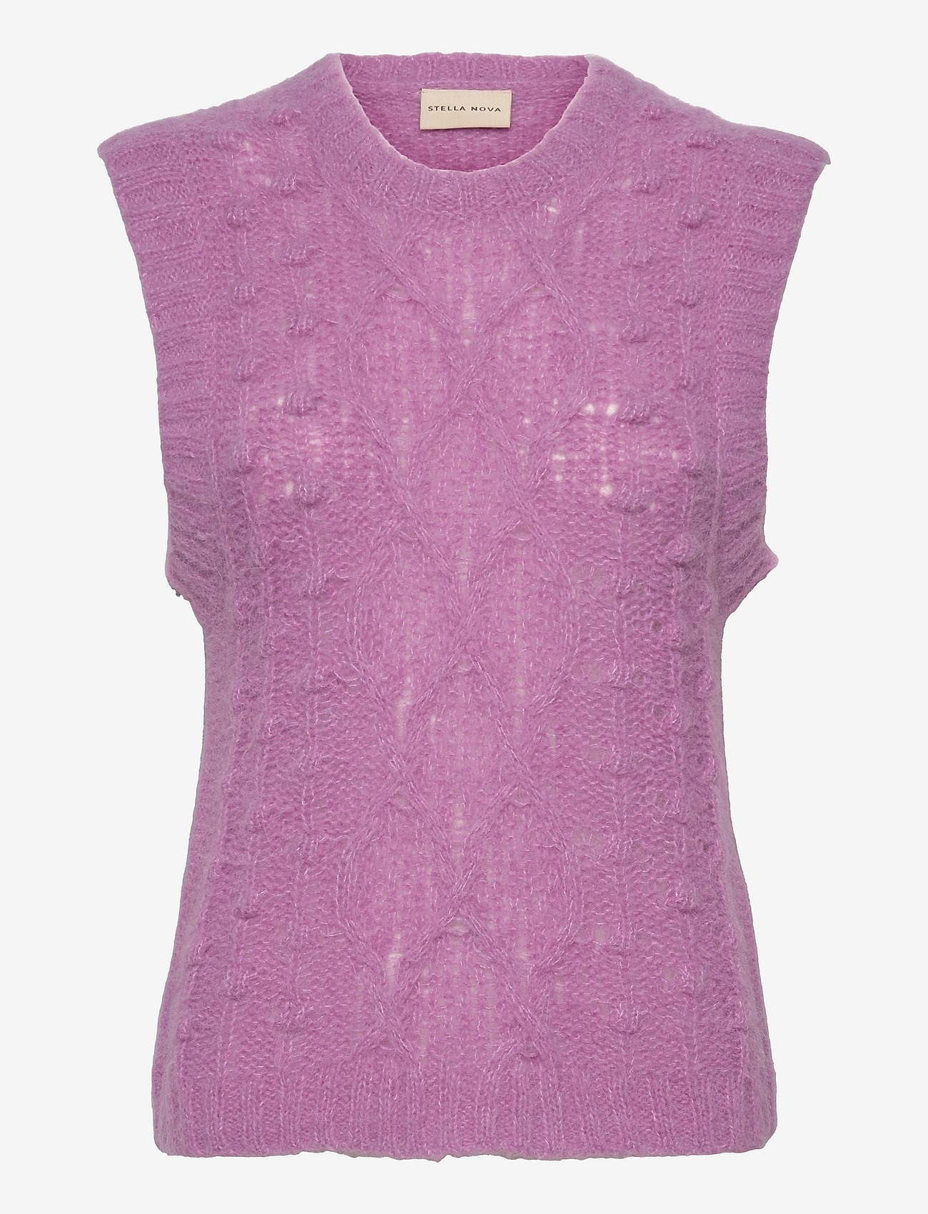 Stella Nova - Ceci - knitted vests - mulberry - 0