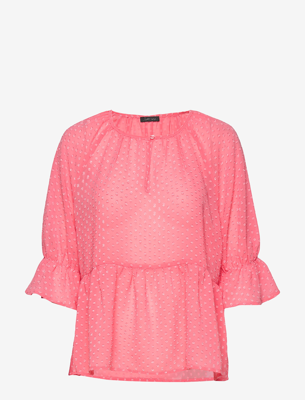 Stella Nova - Franka - long sleeved blouses - conch shell pink - 0