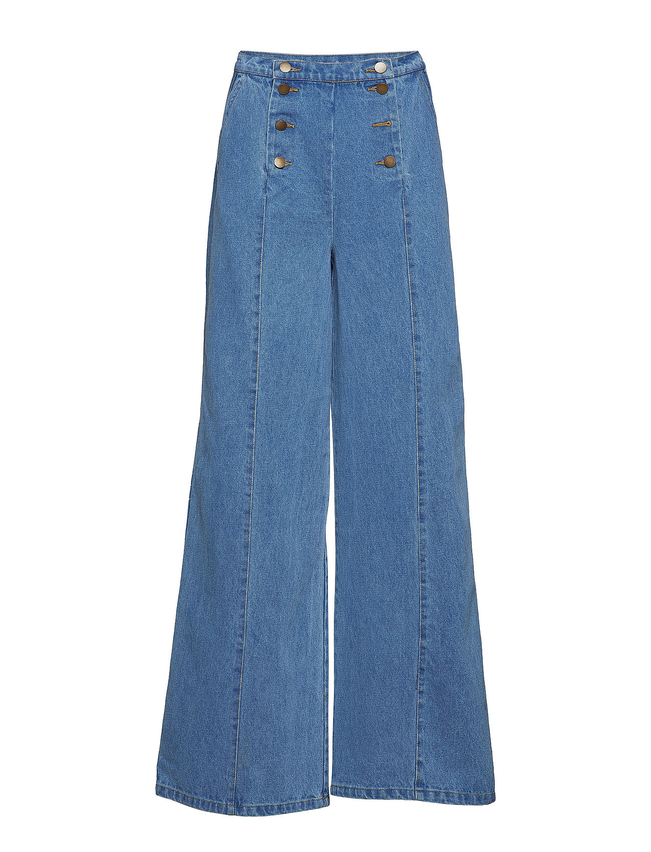 Merisa Jeans Wijde Pijpen Blauw Stella Nova stella nova kopen in de aanbieding Merisa Jeans Wijde Pijpen Blauw Stella Nova stella nova kopen in de aanbieding