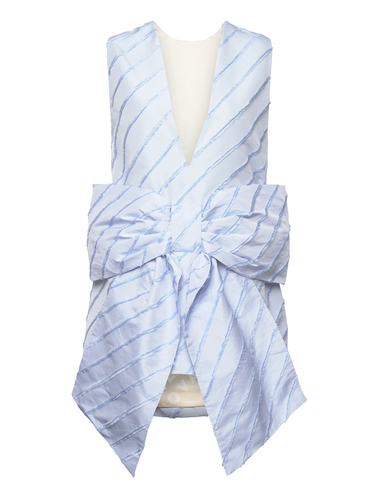 STELLA NOVA Mini Kleid With Bow Detail Blau - 40 - Damen