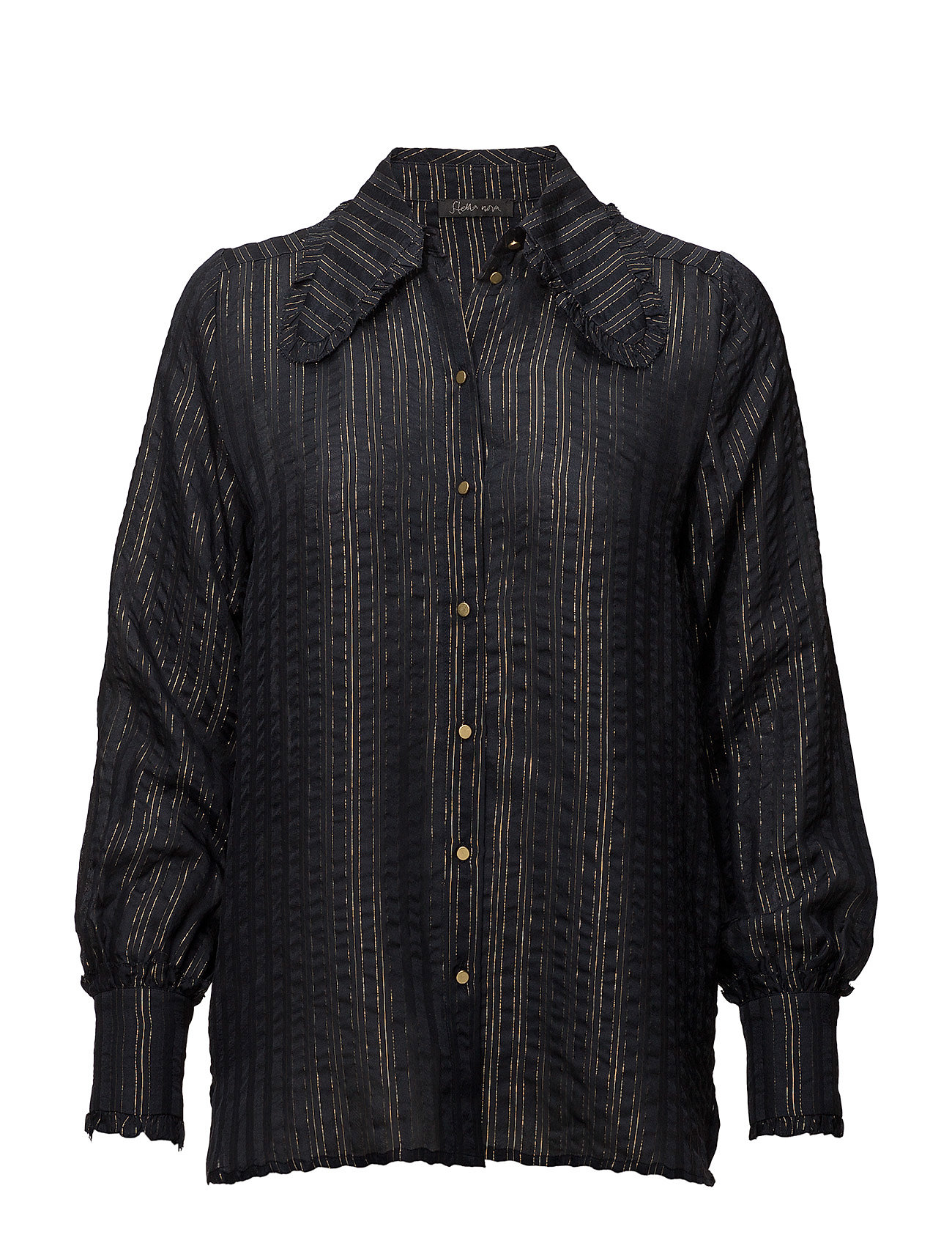 Berti Blouse Lange Mouwen Zwart Stella Nova stella nova kopen in de aanbieding Berti Blouse Lange Mouwen Zwart Stella Nova stella nova kopen in de aanbieding