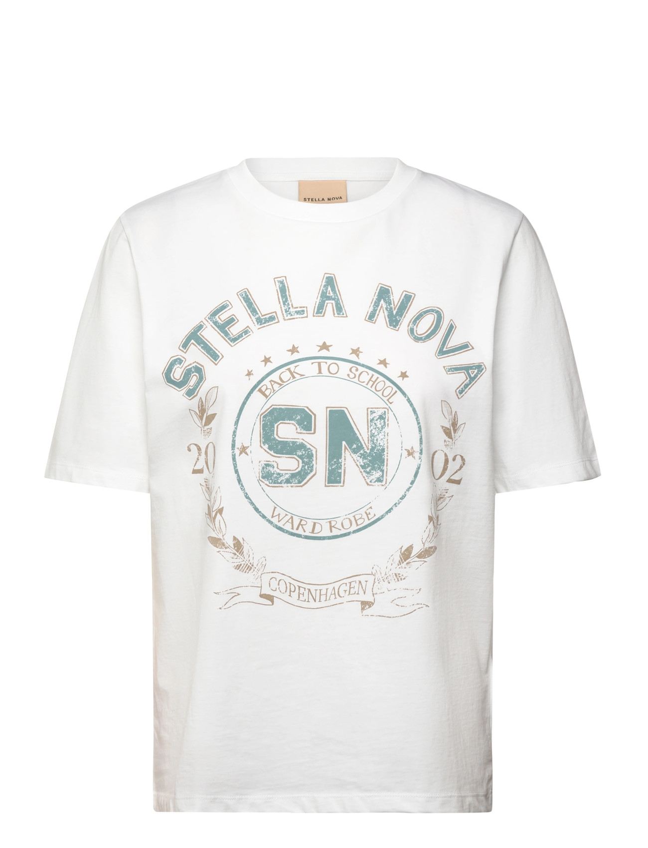 STELLA NOVA Stella Nova Printed T-Shirt Weiß - S - Damen