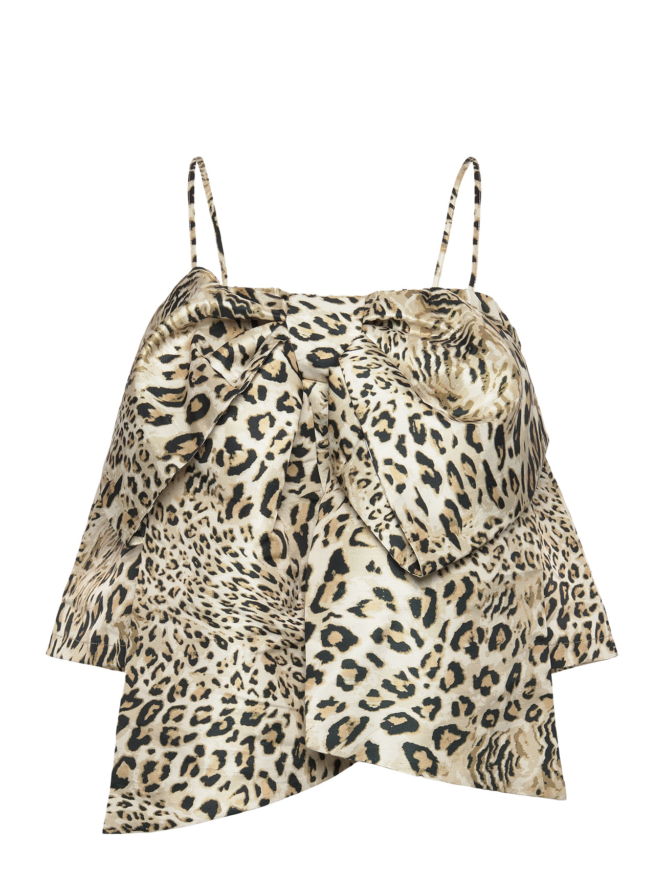 STELLA NOVA Crispy Bow Oberteil Beige - 34 - Damen