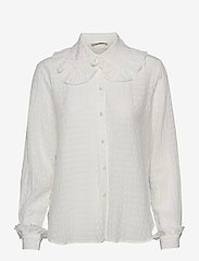 Stella Nova - Cassie - long sleeved blouses - white - 0