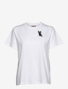 Teresa Cat - t-shirt & tops - white