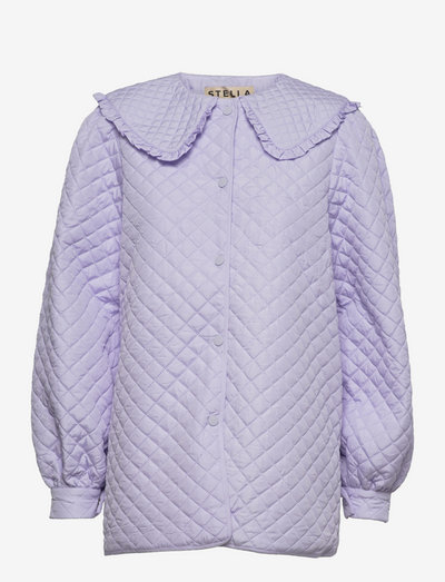 Faye - quilted jackets - light purple