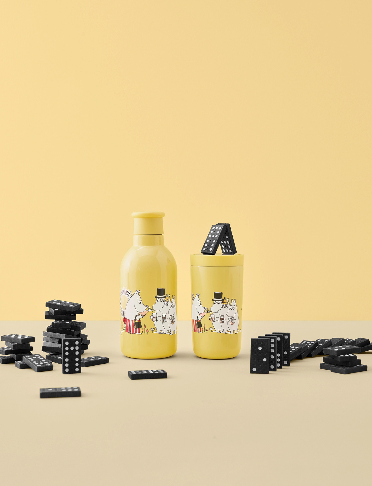 Stelton To Go Click To Go Kop 0.2 L. Moomin Lemonade, 0.2 L, Yellow, Kopper Og Krus > Termokopper, Unisex