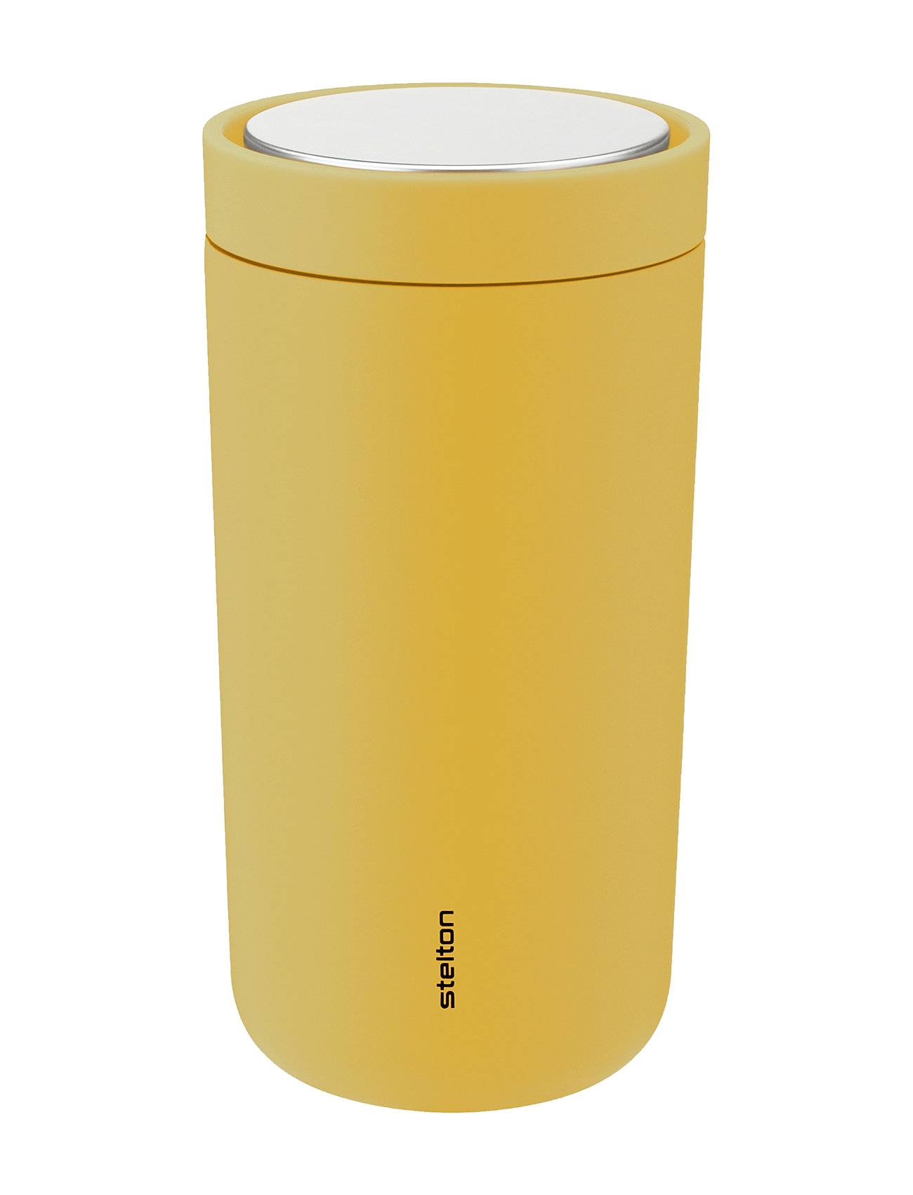 To Go Click To Go Mug Soft Home Tableware Cups & Mugs Thermal Cups Yellow Stelton