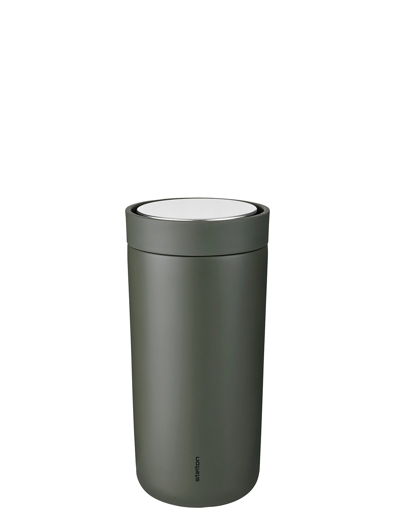 STELTON To Go Click Termokop 0.4 L. Soft Dunkel Forest Grün - 40 CL - Unisex