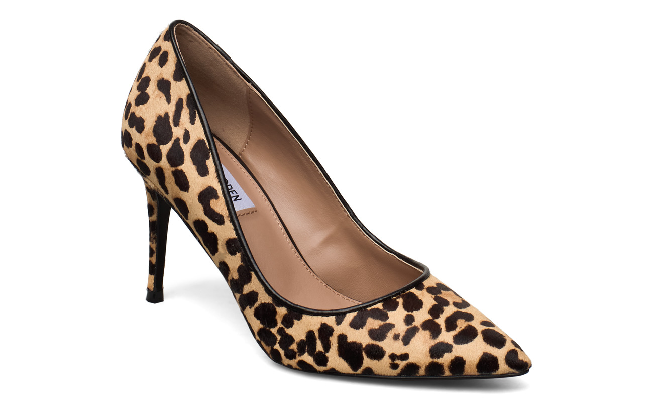 steve madden leopard pump
