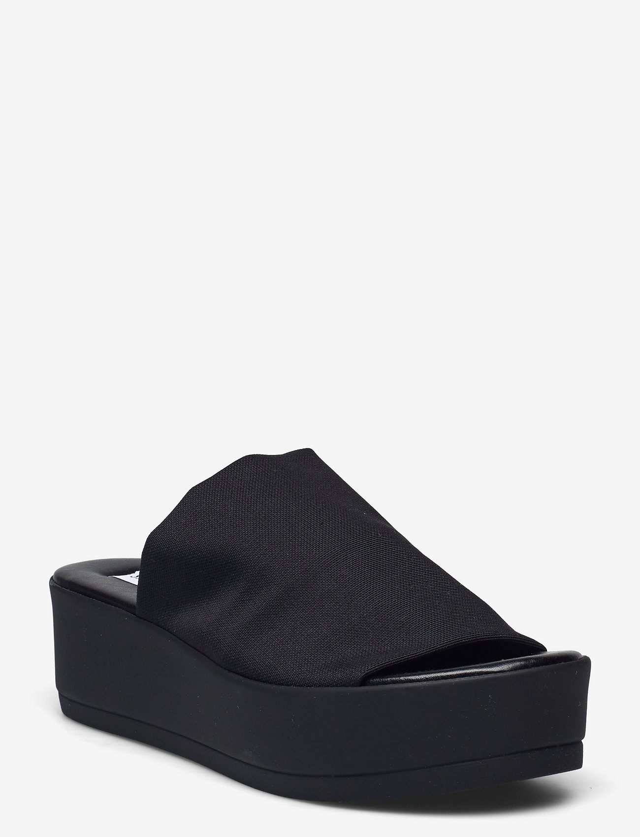 steve madden slinky platform sandals black