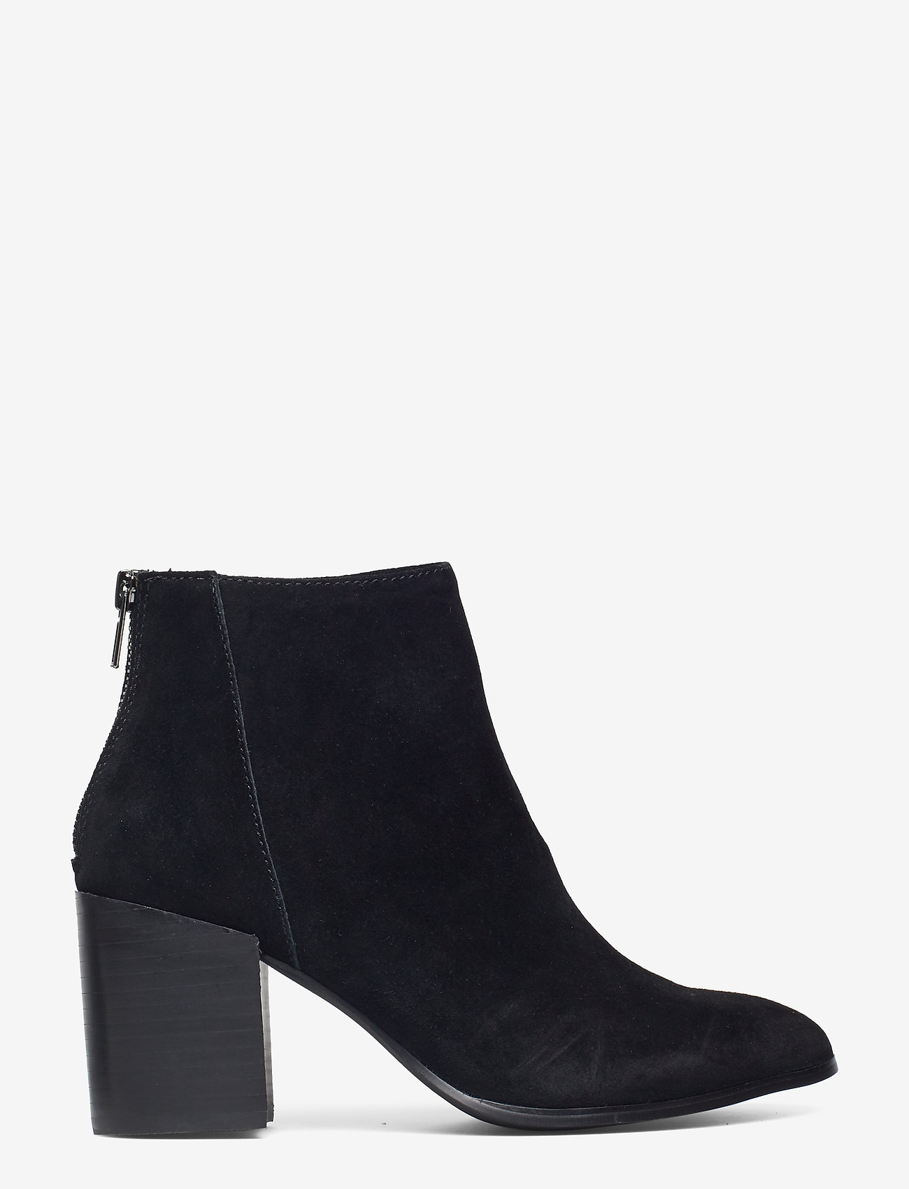 steve madden black suede booties