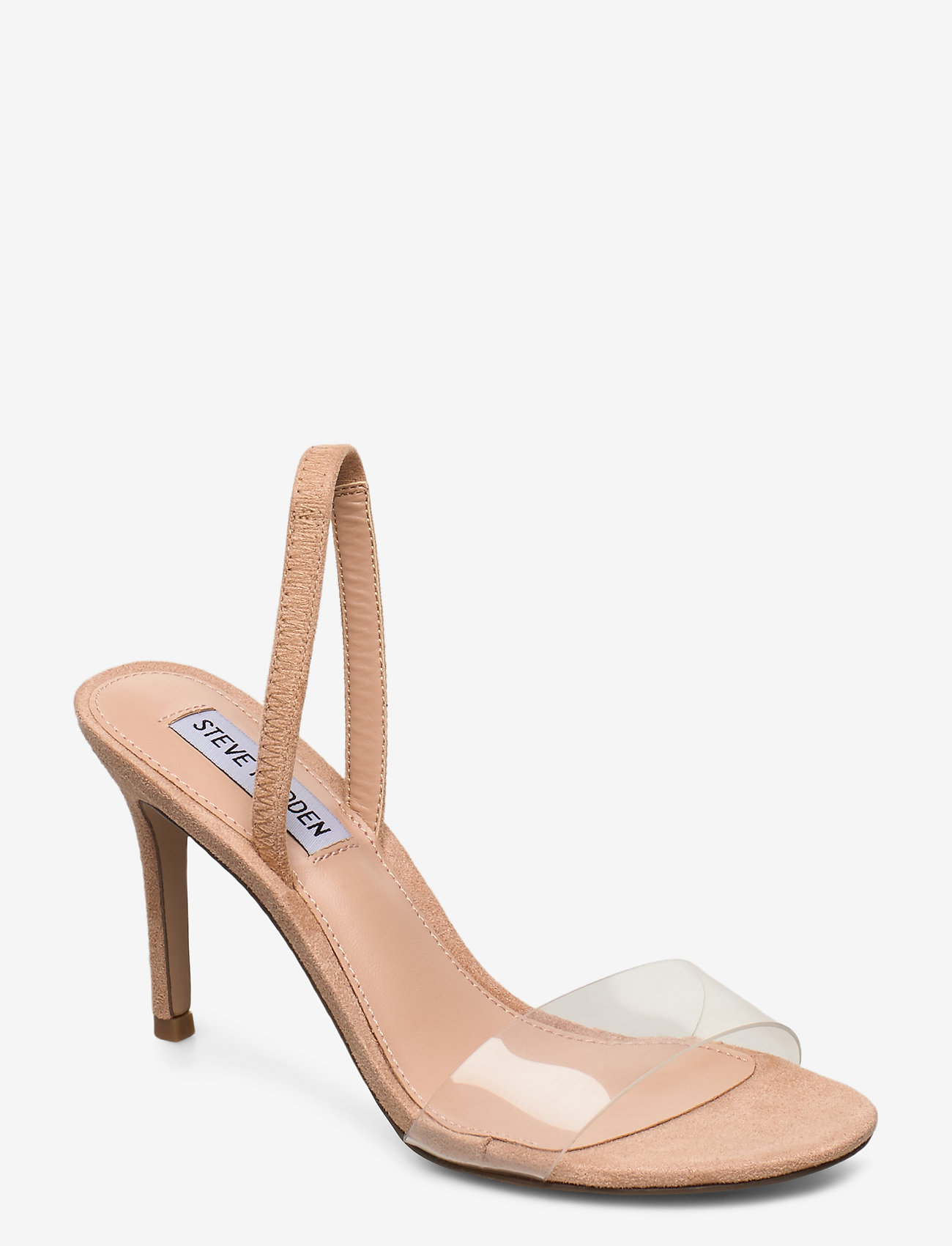 steve madden clear strap heels