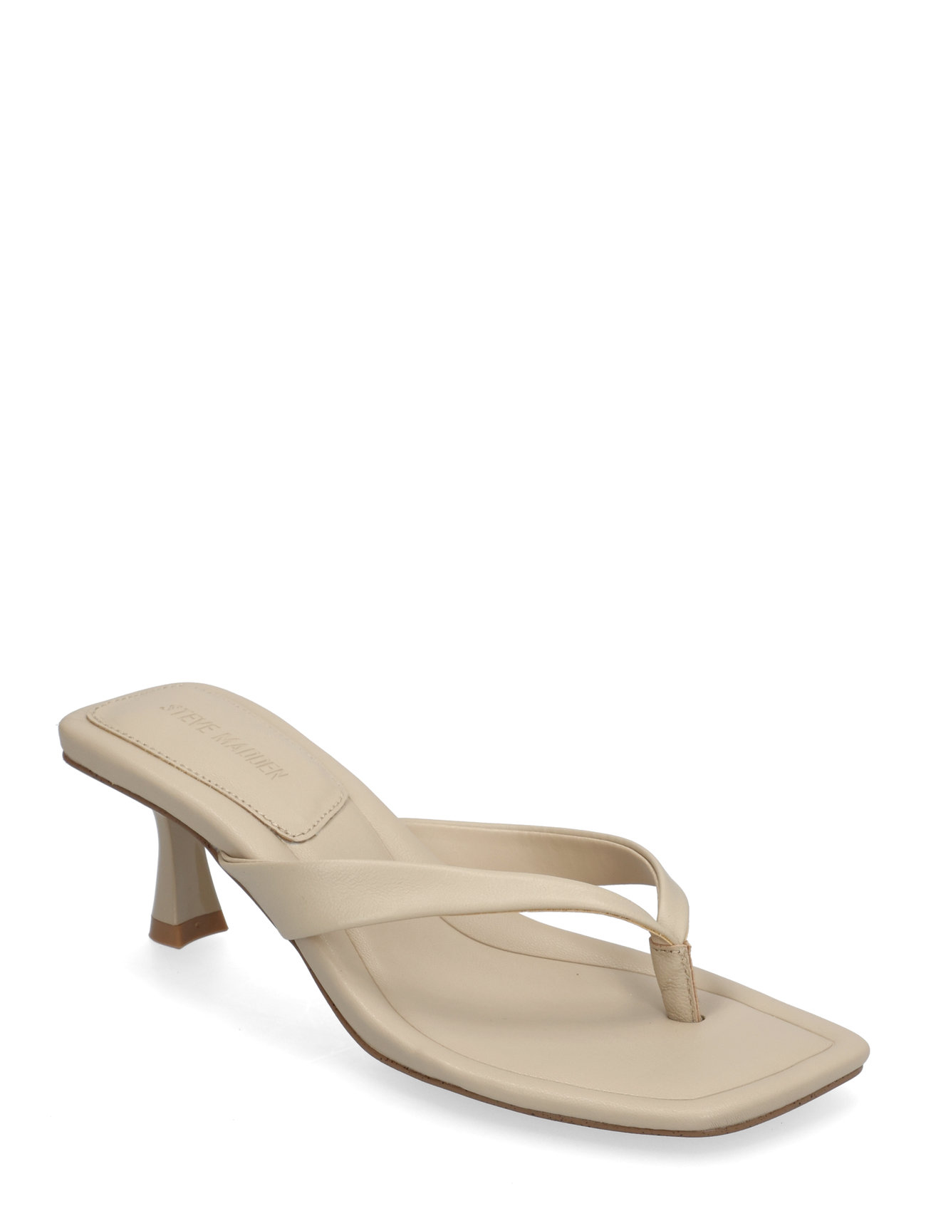 Steve Madden Heyley Heeled Sandals, 41, Cream, Hæle > Sandaler Med Hæl, Dame