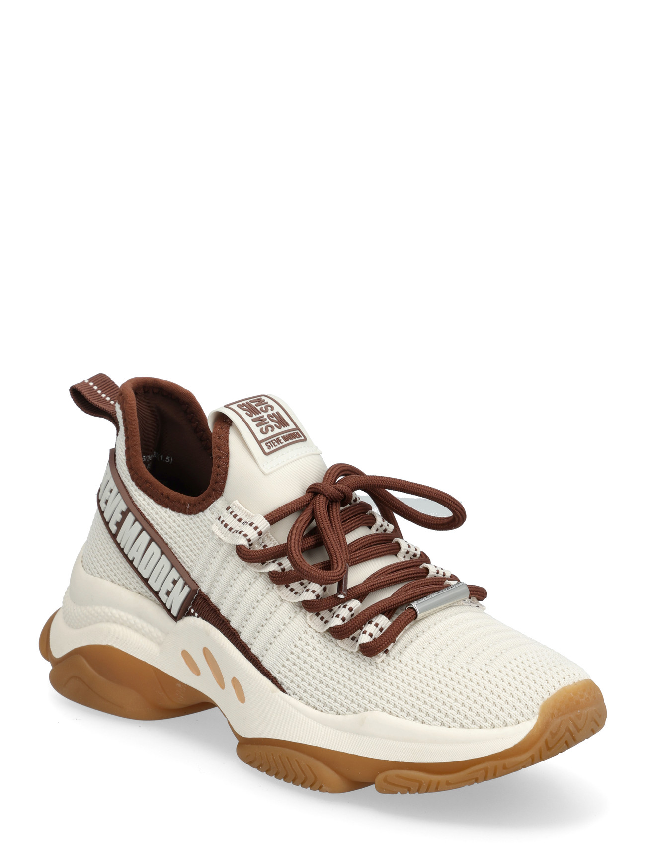 Steve Madden Mac-E, 37, Cream, Sneakers > Sneakers Med Høj Top, Dame