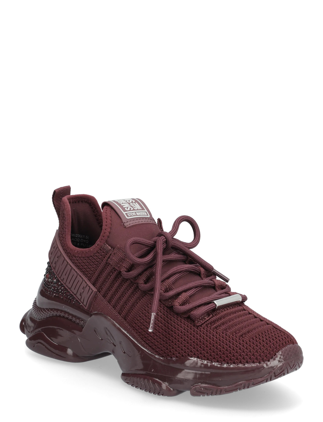 Steve Madden Maxilla-R-E, 39, Burgundy, Sneakers > Sneakers Med Høj Top, Dame