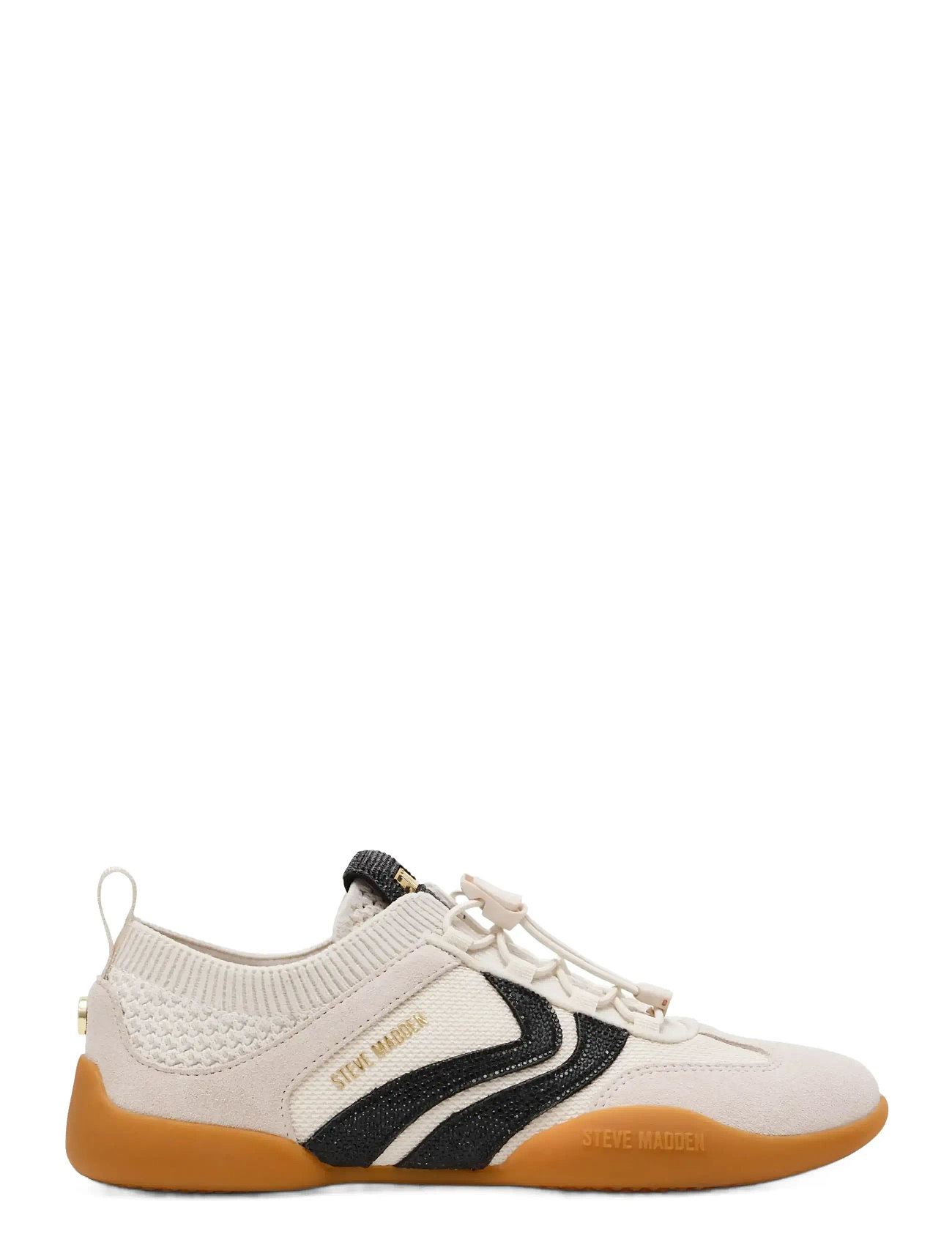 Steve Madden Biscotti-Re, 37, Cream, Sneakers > Sneakers Med Lav Top, Dame
